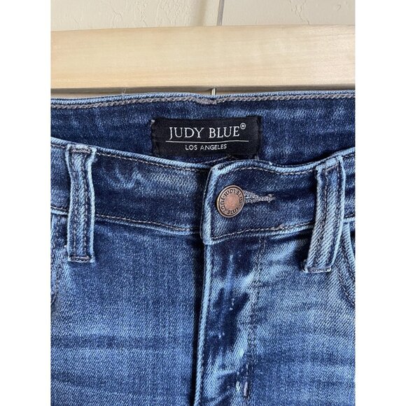 Judy Blue Confetti Boyfriend Fit Distressed Splatter Size 27 Jeans - Picture 7 of 10
